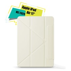 Чохол до планшета BeCover Ultra Slim Origami Magnetic Apple iPad Air 11" M2/M3 (2024/2025) Beige (712957)