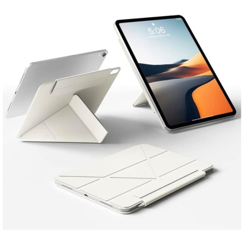 Чохол до планшета BeCover Ultra Slim Origami Magnetic Apple iPad Air 11" M2/M3 (2024/2025) Beige (712957)