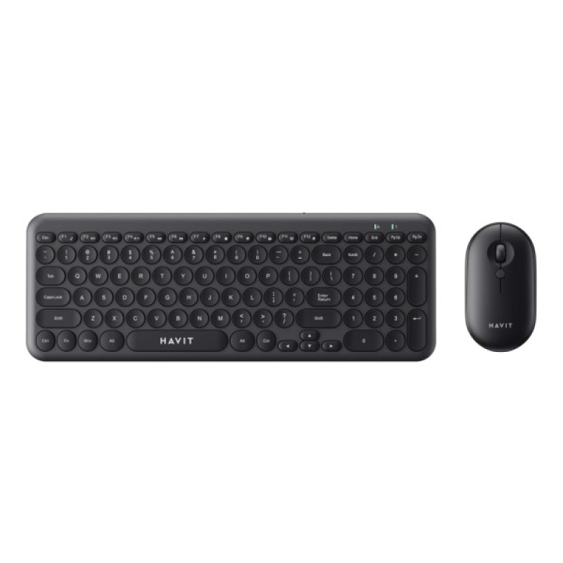 Комплект Havit HV-KB254GCM Wireless UA Black (6939119054168)
