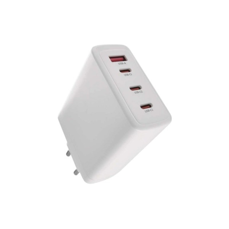 Зарядний пристрій EMOS V06G120 1xUSB-A + 3xUSB-C PD120W GaN (V06G120)