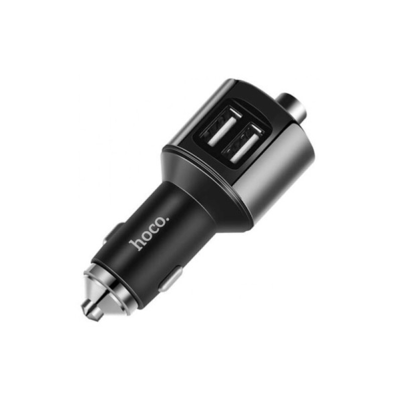 FM модулятор HOCO E19, Black, Box