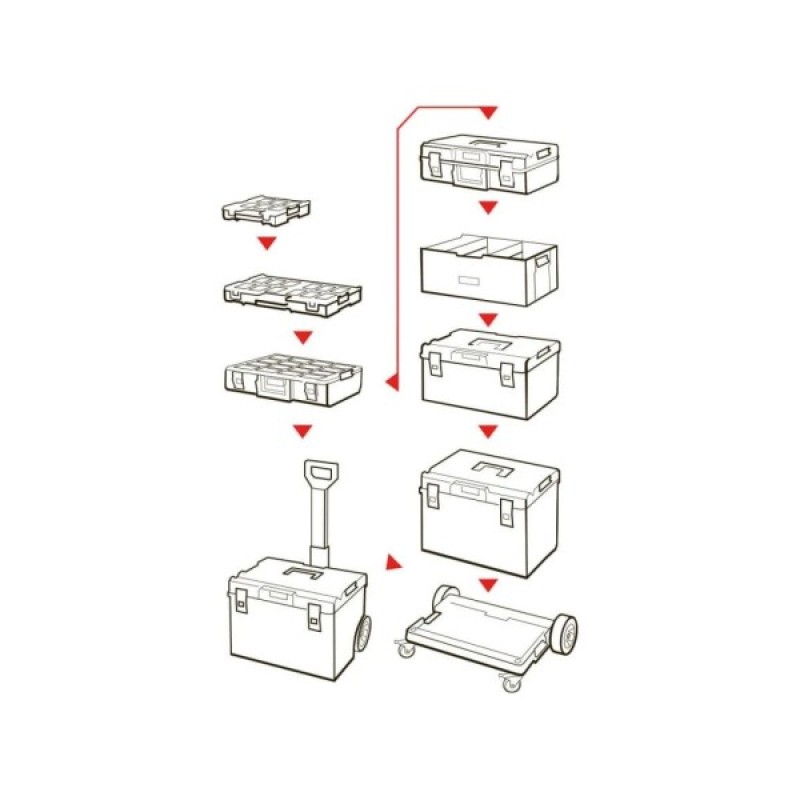 Ящик для інструментів QBRICK SYSTEM ONE 450 2.0 BASIC (SKRQ450B2CZAPG003)