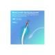 Дата кабель USB-C to USB-C 2.0m 60W PD EcoLine-CC200 white Promate (ecoline-cc200.white)