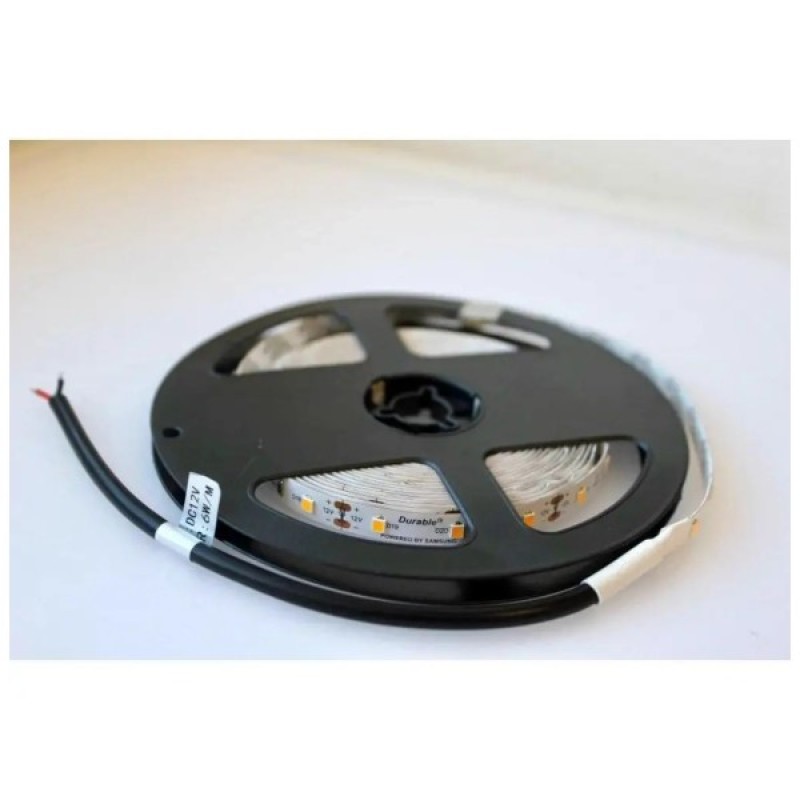 Світлодіодна стрічка LED-STIL 6000K 6 Вт/м 2835 (діоди Samsung) 60 діодів IP33 12 Вольт 650 lm (DFN2835-60A-IP20-CW)