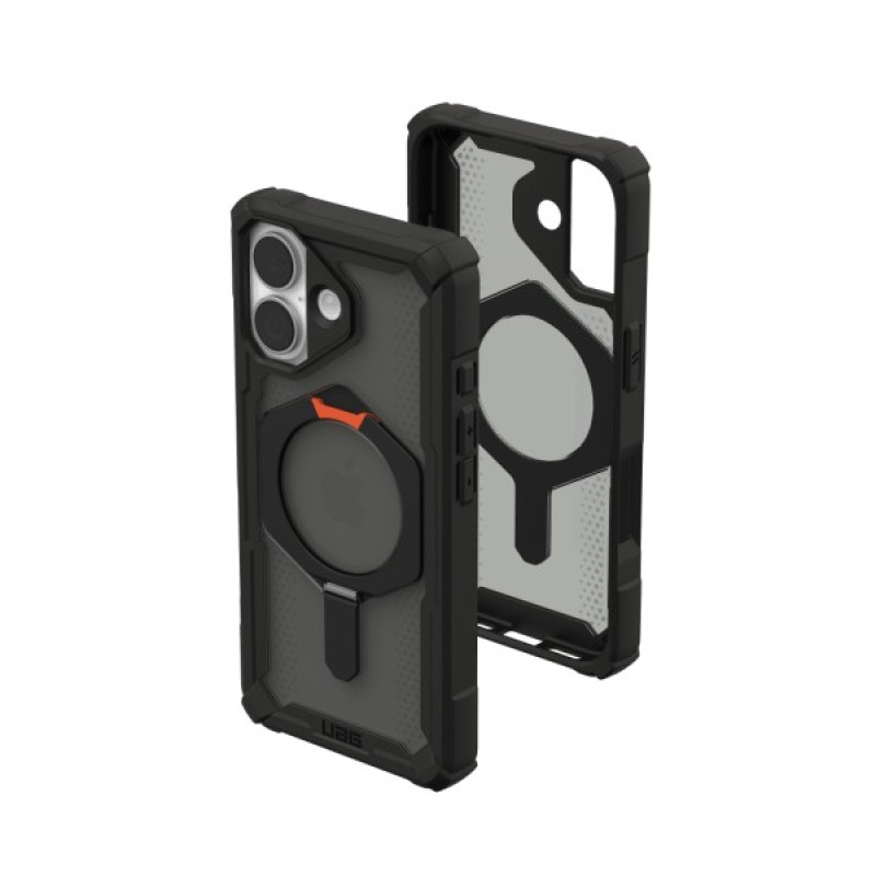 Чохол до мобільного телефона UAG iPhone 17 Plasma XTE MagSafe Black/Pop Orange (114526114097)