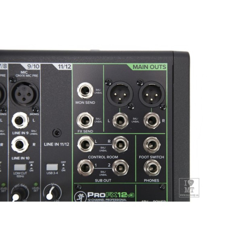 Мікшерний пульт Mackie PROFX12V3 (229434)