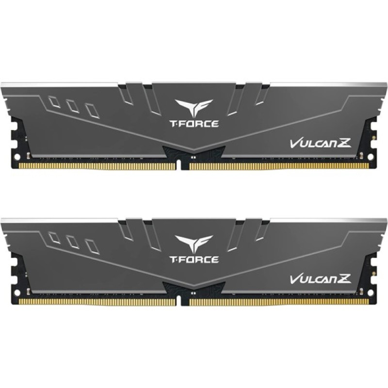 Модуль пам'яті для комп'ютера DDR4 16GB (2x8GB) 3600 MHz Vulcan Z Gray Team (TLZGD416G3600HC18JDC01)