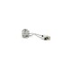 Дата кабель USB 2.0 to Lightning 2.0m 2A magnetic nylon silver Pipo (18169)