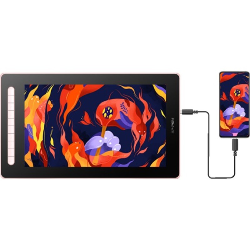 Графічний планшет XP-Pen Artist 16 Pen Display (2nd Gen) Pink (JPCD160FH_PK)