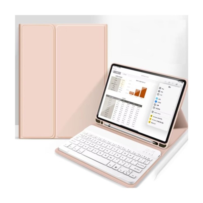 Чохол до планшета BeCover with keyboard Apple iPad Pro 11" M4 2024 Pink (713001)