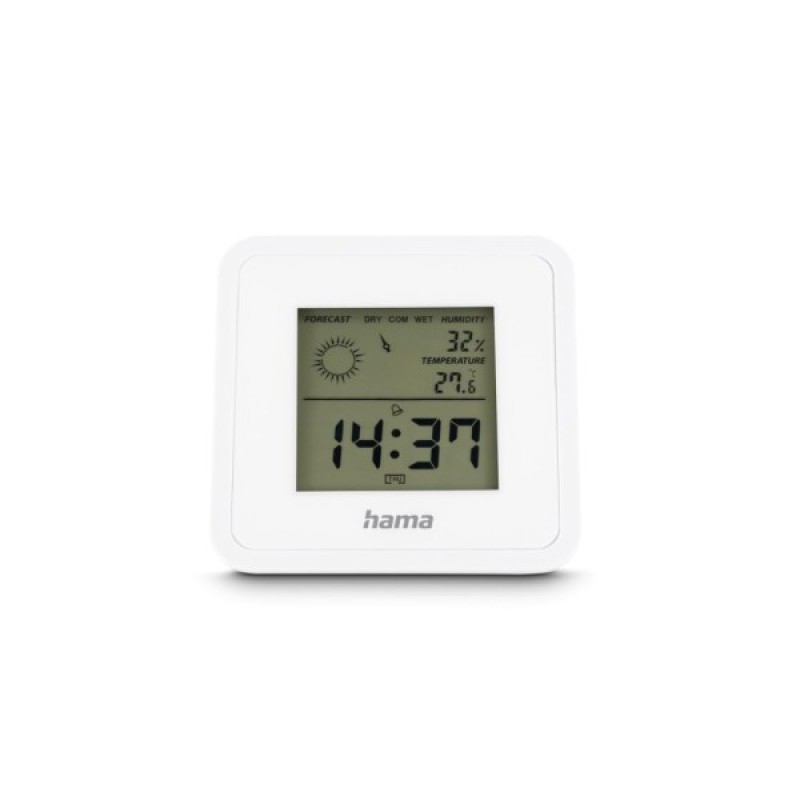 Термо-гігрометр Hama Borneo White (00185891)