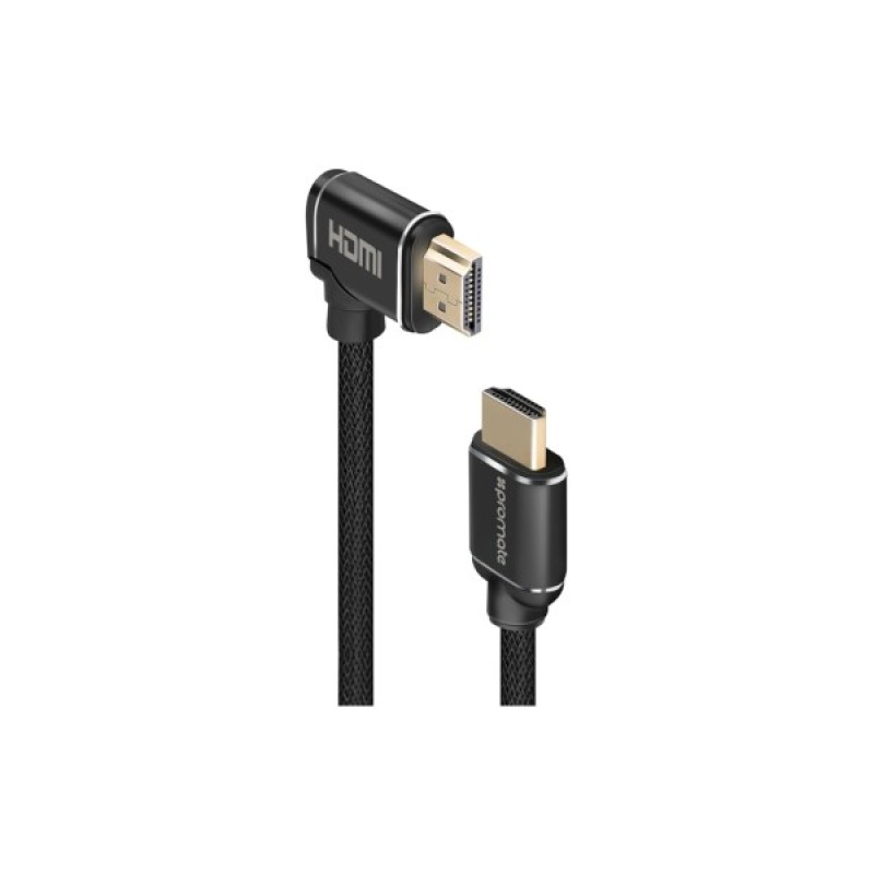 Кабель мультимедійний HDMI to HDMI v.2.0 prolink4k1-150.black Promate (prolink4k1-150.black)