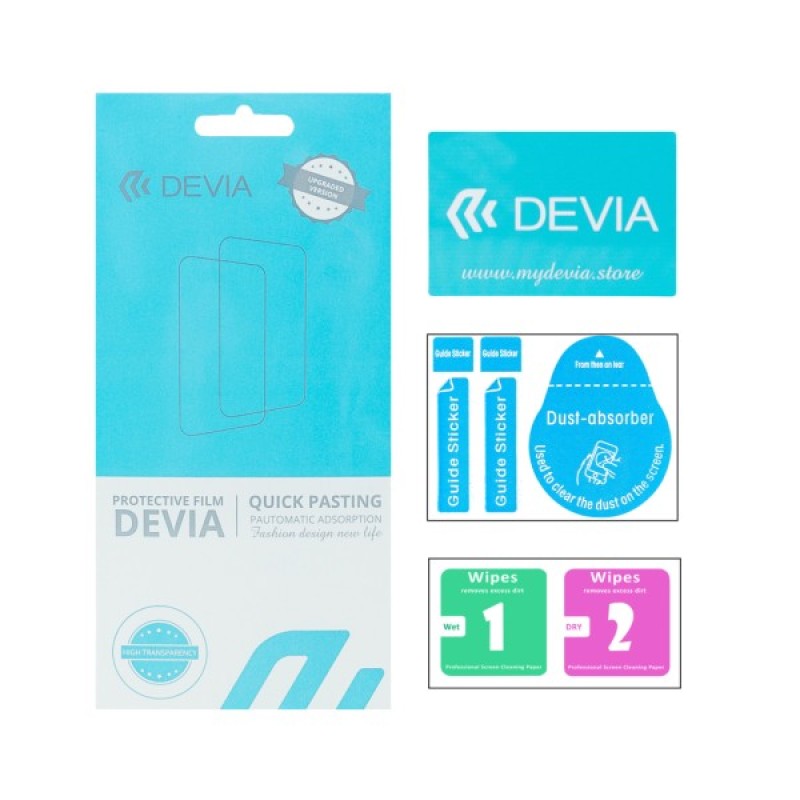 Плівка захисна Devia Hydrogel Apple iPhone 14 (DV-IPH-14S)
