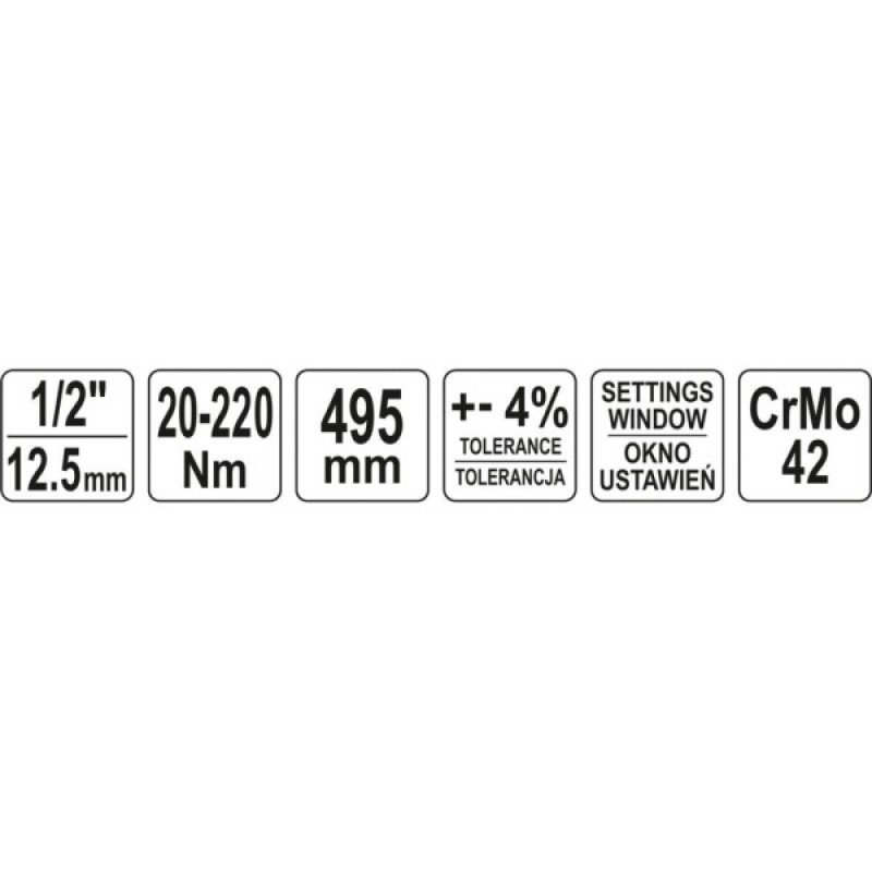 Ключ Yato динамометричний YT-07605 (YT-07605)