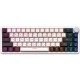Клавіатура GamePro Asgard Valhalla MK210W Pro 65 RGB Wireless/Bluetooth/USB White (MK210W Pro)
