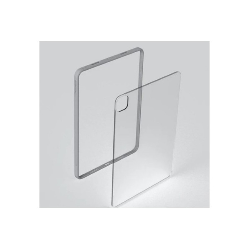 Чохол до планшета BeCover Transparancy Shell Edge Gray Apple iPad Pro 12.9 2020/2021/2022 (711687)
