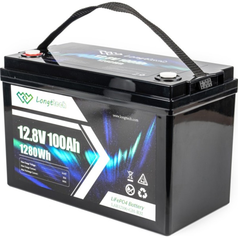 Батарея LiFePo4 Longttech 12.8V - 100Ah (LAR12100-G31-R32)