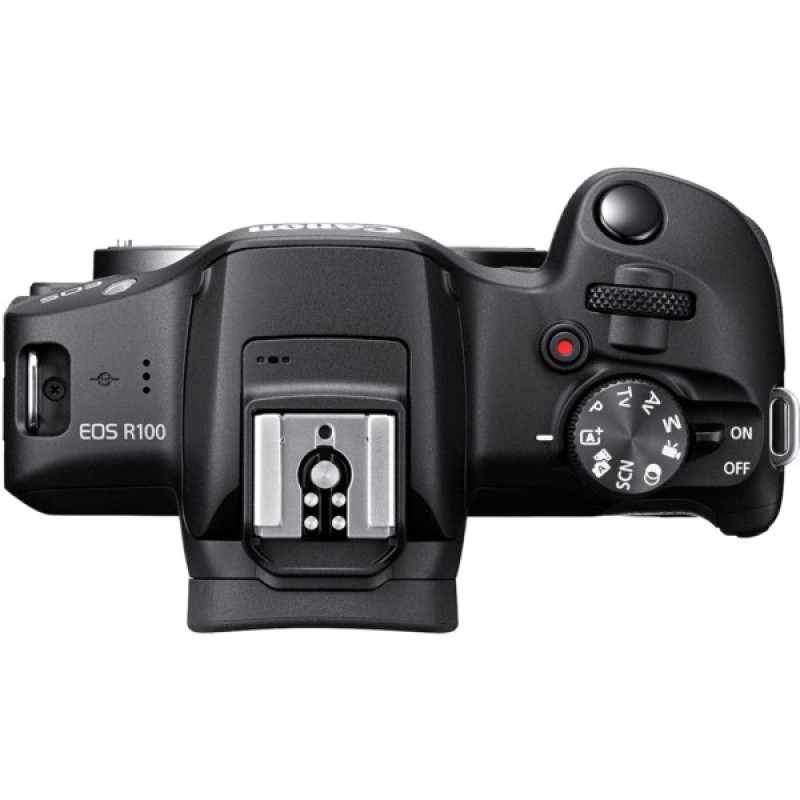 Цифровий фотоапарат Canon EOS R100 + 18-45 IS STM (6052C034)