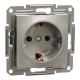 Розетка Schneider Electric ASFORA бронза (EPH2900169)
