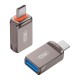 Перехідник OTG USB to USB-C XO (NB281B-СA.tranish)