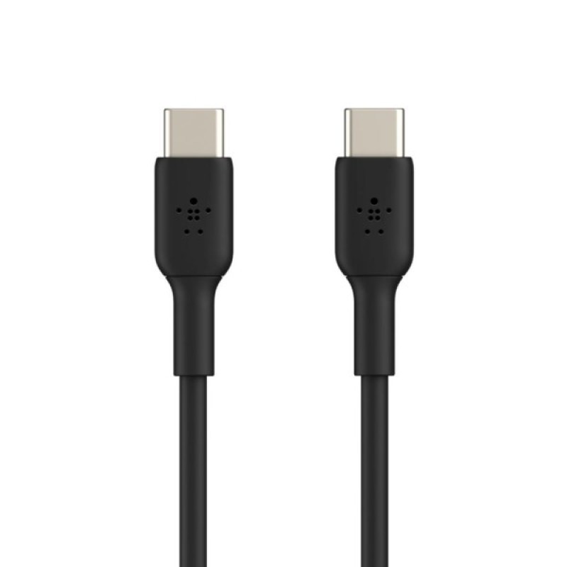 Дата кабель USB-С - USB-С, PVC, 2m, black Belkin (CAB003BT2MBK)