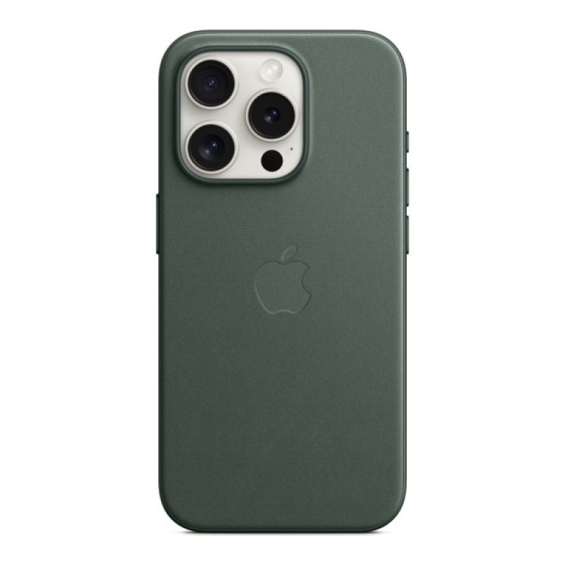 Чохол до мобільного телефона Apple iPhone 15 Pro FineWoven Case with MagSafe Evergreen (MT4U3ZM/A)