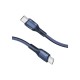 Дата кабель USB-C to USB-C 1.2m 60W PD FletchLink-CC blue Promate (fletchlink-cc.blue)