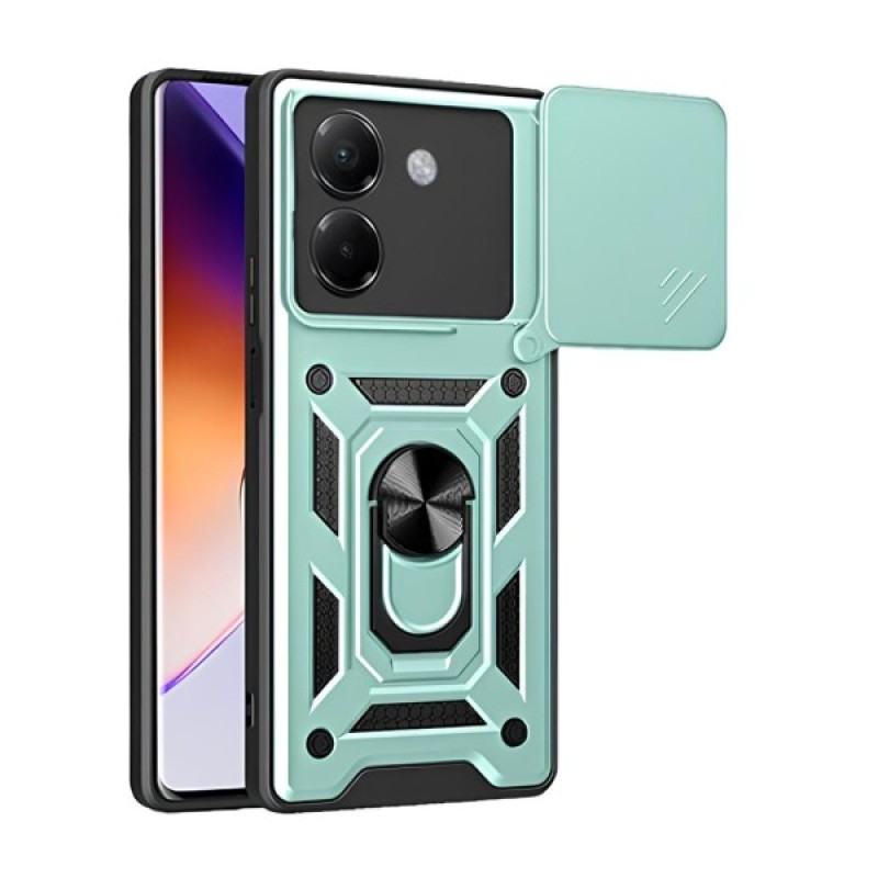 Чохол до мобільного телефона BeCover Military Poco M7 Pro 5G Dark Green (713467)