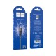 Дата кабель USB 2.0 AM to Lightning 1.0m 2.4A nylon X50 black HOCO (6931474734198)