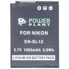 Акумулятор до фото/відео PowerPlant Nikon EN-EL12 (DV00DV1242)