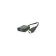 Перехідник HDMI M to VGA F 0.1m 4K/2K black Voltronic (YT-C-HDMI(M)/VGA(F)-B)