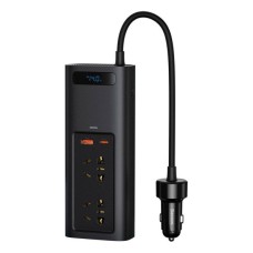 Автомобільний інвертор 12V/220V 150W In-car Inverter, USB, Type-C, 0.4m Baseus (CRNBQ-A01)