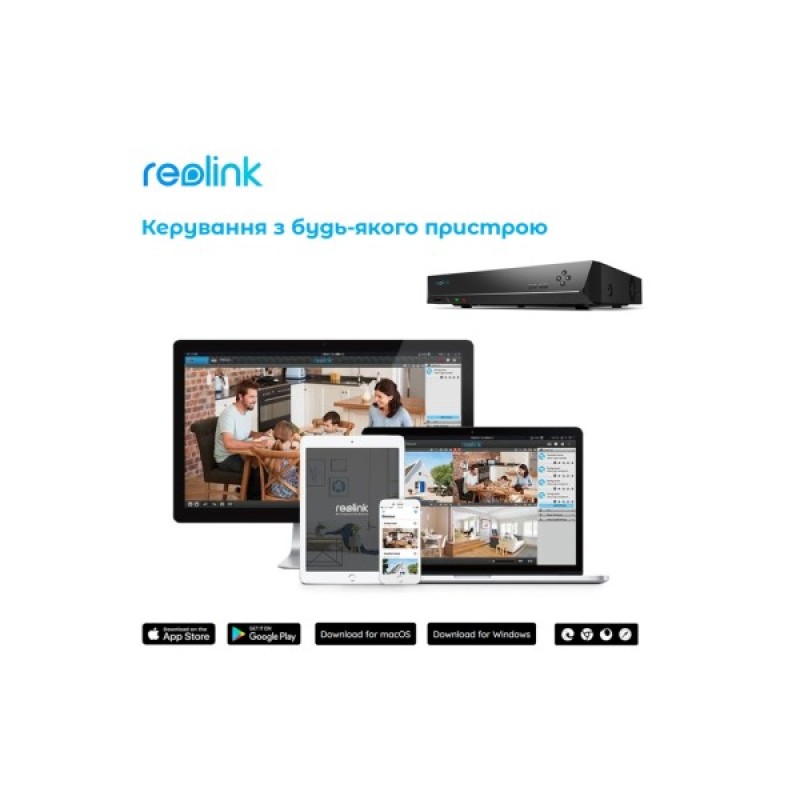 Реєстратор для відеоспостереження Reolink NVS16