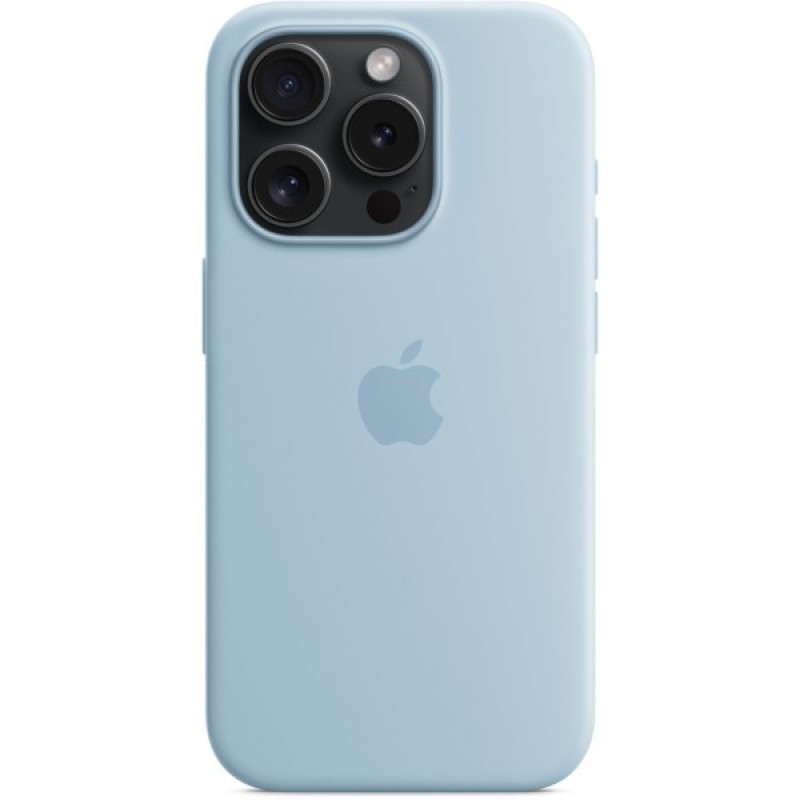 Чохол до мобільного телефона Apple iPhone 15 Pro Silicone Case with MagSafe - Light Blue,Model A3125 (MWNM3ZM/A)