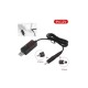 Кабель живлення USB to DC 5.5mm + 3.51.35mm 0.8m 18W Kingda (KD-USB-DC9/12)