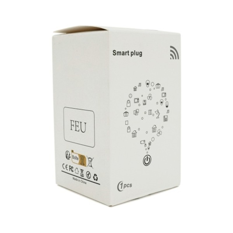 Розумна розетка Voltronic WI-FI 220V 16A White (WI-FI/R16)