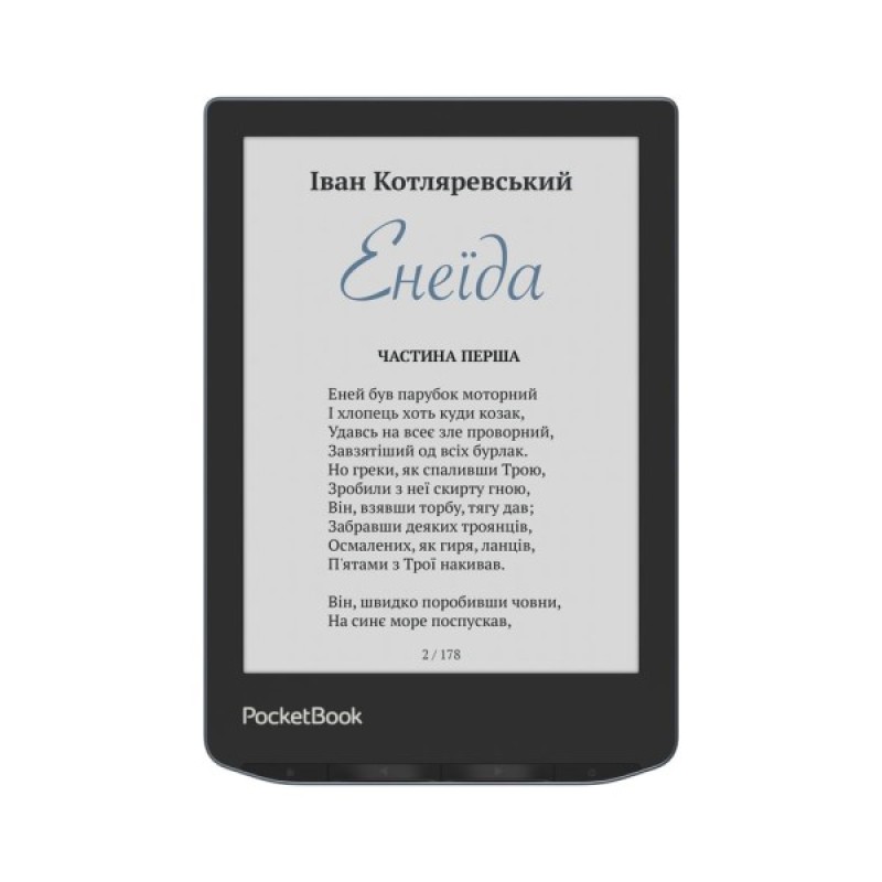 Електронна книга Pocketbook 634K3 Verse Pro Color, StormySea (PB634K3-1-CIS)