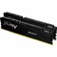 Модуль пам'яті для комп'ютера DDR5 32GB (2x16GB) 6000 MHz Beast Black Kingston Fury (ex.HyperX) (KF560C40BBK2-32)