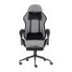 Крісло ігрове GT Racer X-2324 Gray/Black (X-2324 Fabric Gray/Black Suede)