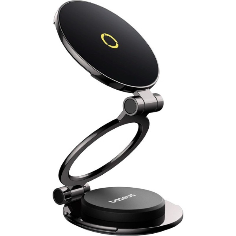 Універсальний автотримач Baseus MagPro Series II Magnetic Car Mount Stick-on Version Cosmic Black (C40172900121-00)