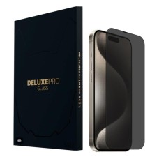 Скло захисне iLera DeLuxe Incognito FullCover Glass iPhone 15 Pro Max (ILINDL15PRMX)