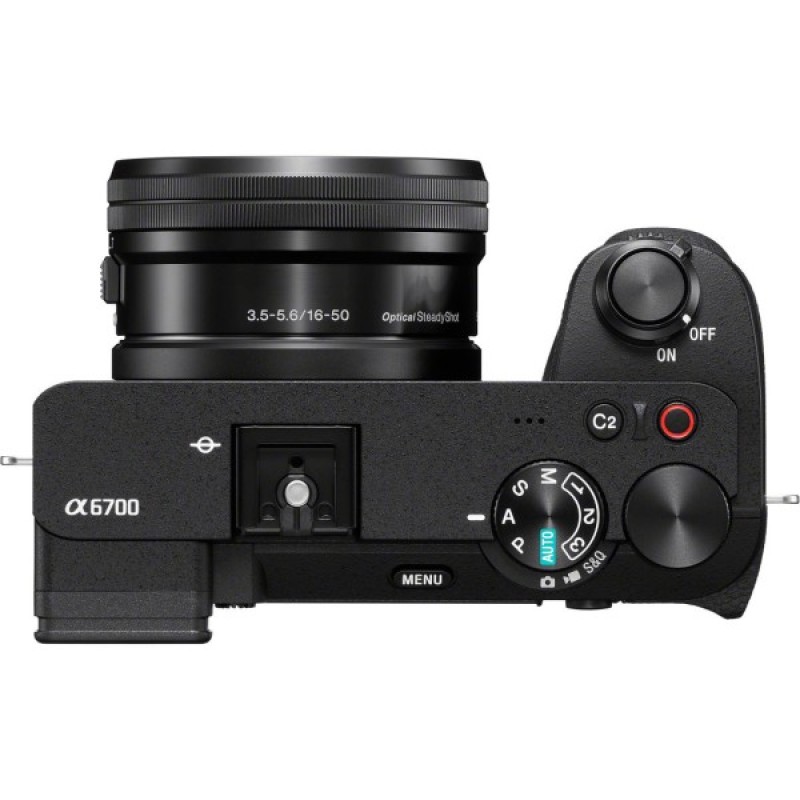 Цифровий фотоапарат Sony Alpha 6700 kit 16-50mm Black (ILCE6700LB.CEC)