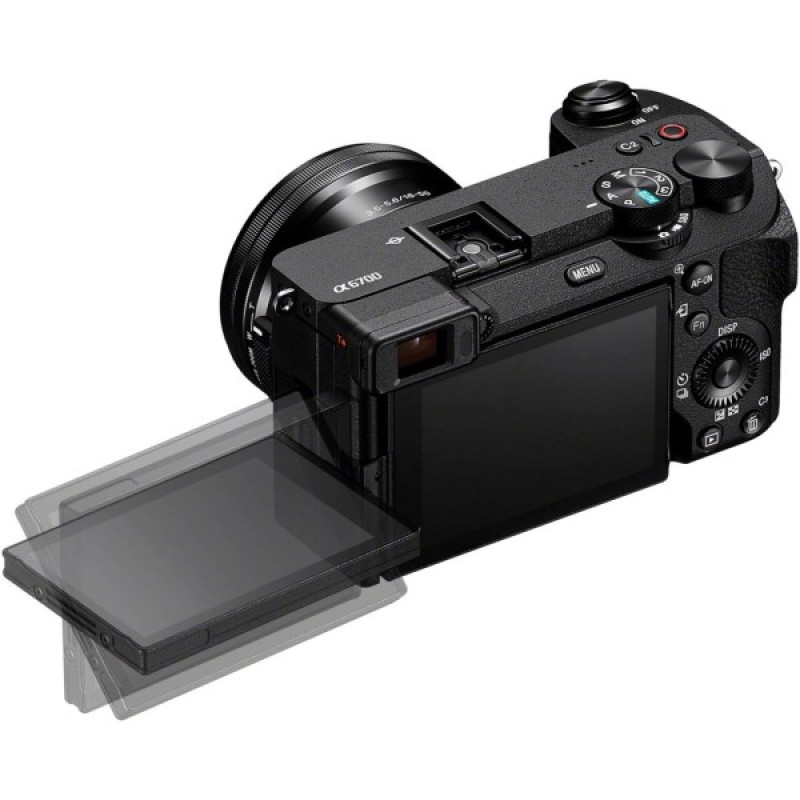 Цифровий фотоапарат Sony Alpha 6700 kit 16-50mm Black (ILCE6700LB.CEC)