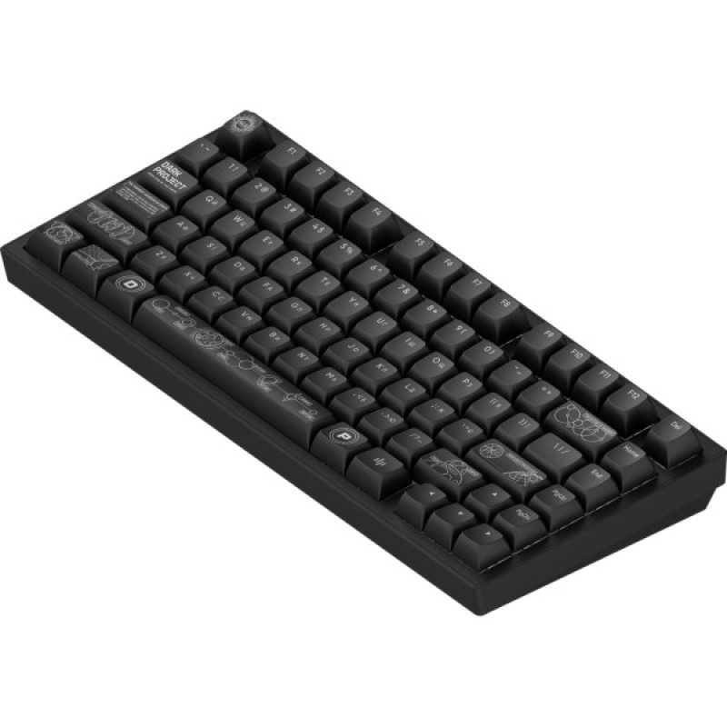 Клавіатура Dark Project ALU81 Terra Nova PBT RGB Mech G3MS Moonstone Black (DPKB_NOVA_81_ANSI_BLACK_UA)