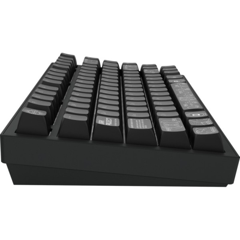 Клавіатура Dark Project ALU81 Terra Nova PBT RGB Mech G3MS Moonstone Black (DPKB_NOVA_81_ANSI_BLACK_UA)