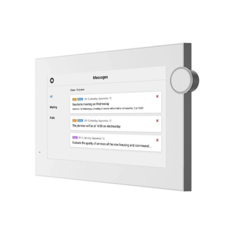 Відеодомофон Bas-IP AZ-07L Android white