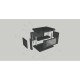 Шафа настінна GEAR 9U 19'' 600x600x450 мм, + полка 19", black (GWMSN-9U-600-600)