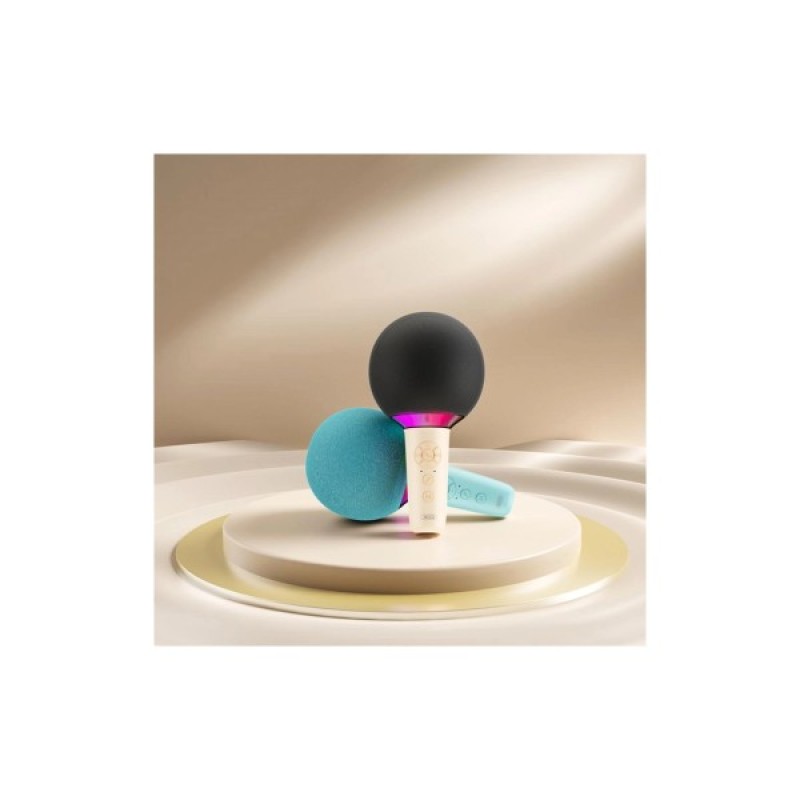 Мікрофон XO BE50 Bluetooth, AUX, LED Beige (BE50.beige)