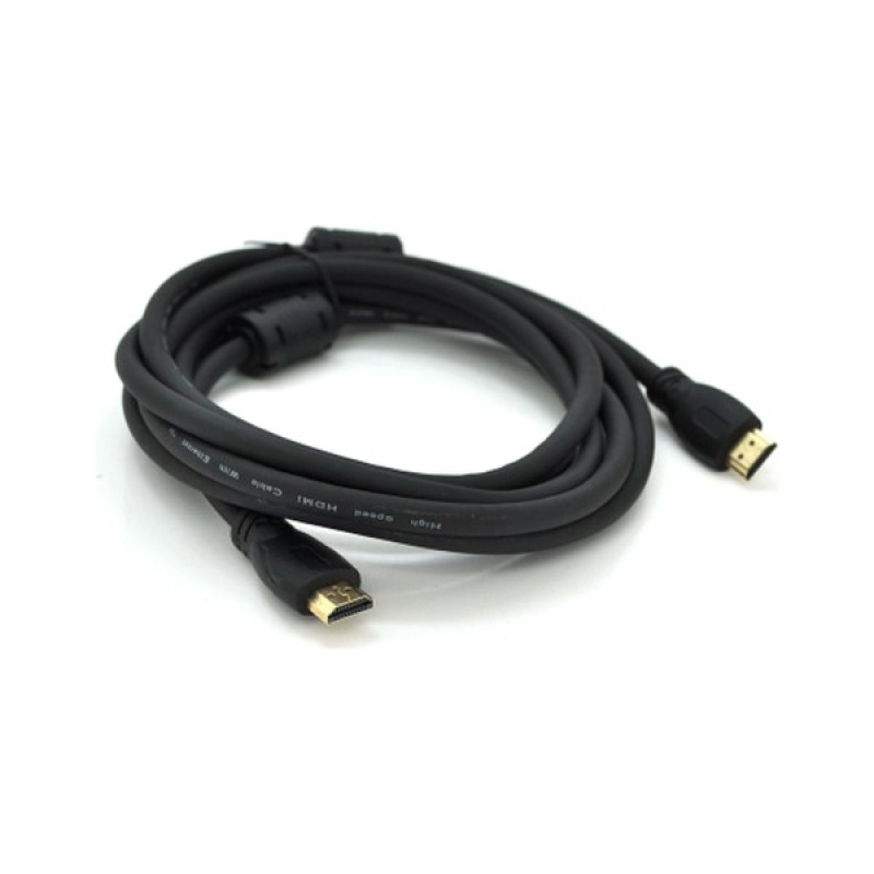 Кабель мультимедійний HDMI M to HDMI M 0.8m V2.0 4K black Ritar (HDMI(M)/(M)V2.0-0.8m-347P)