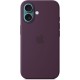 Чохол до мобільного телефона Apple iPhone16 Silicone Case with MagSafe - Plum (MYY43ZM/A)